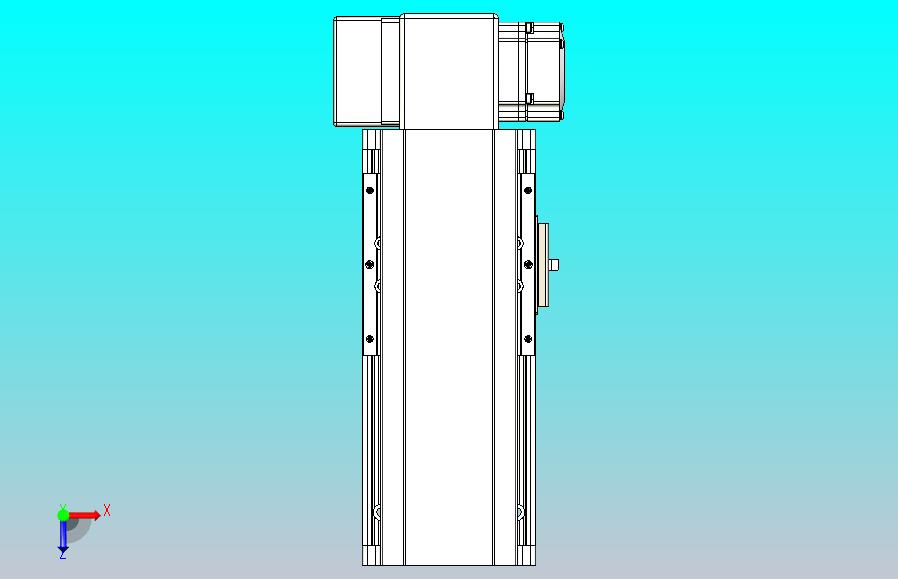皮带直线轴半封闭可选导轨TPA-HNB-105D-90-L50-RP-C-P20-N3