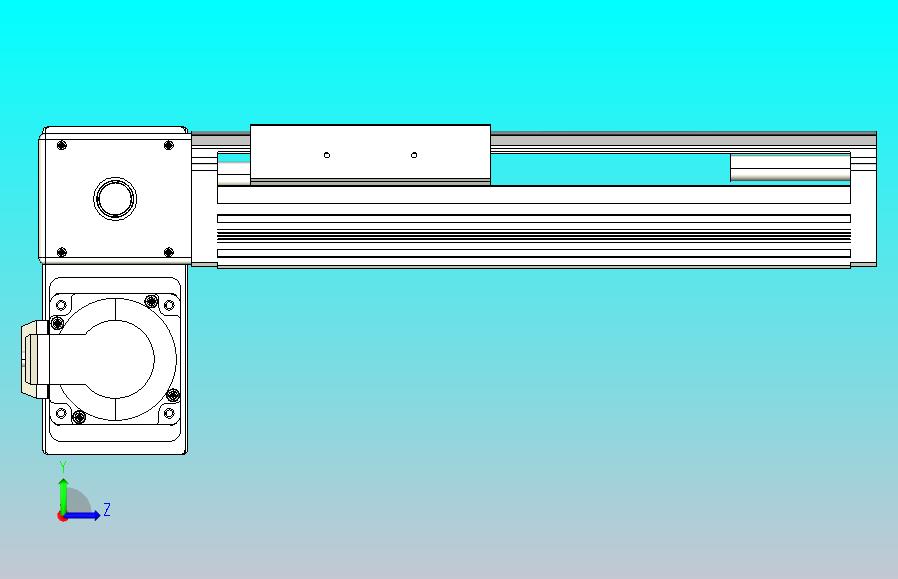 皮带直线轴半封闭可选导轨TPA-HNB-105D-90-L100-LP-Y-P20-N3