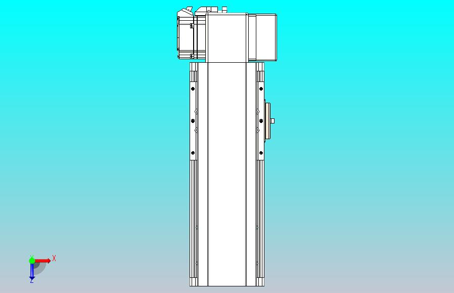 皮带直线轴半封闭可选导轨TPA-HNB-105D-90-L100-LP-Y-P20-N3