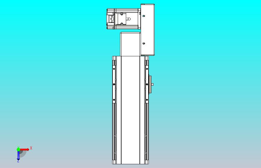 皮带直线轴半封闭可选导轨TPA-HNB-105D-90-L100-ML-C-P20-N3