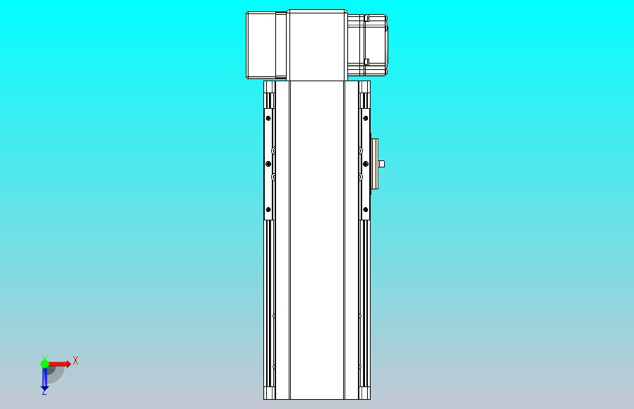 皮带直线轴半封闭可选导轨TPA-HNB-105D-90-L100-RP-Y-P20-N3