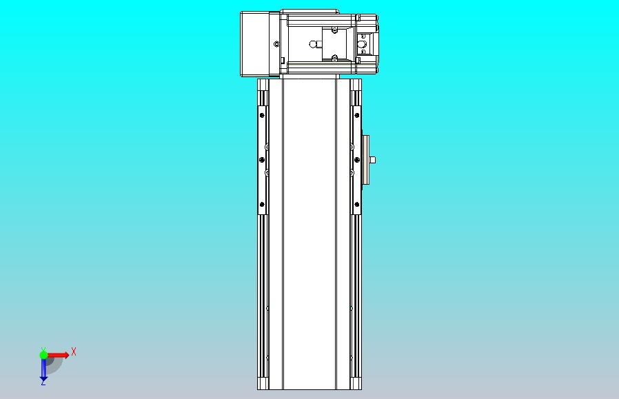 皮带直线轴半封闭可选导轨TPA-HNB-105D-90-L100-RU-Y-P20-N3