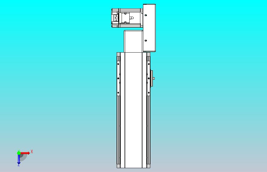 皮带直线轴半封闭可选导轨TPA-HNB-105D-90-L150-ML-Y-P20-N3