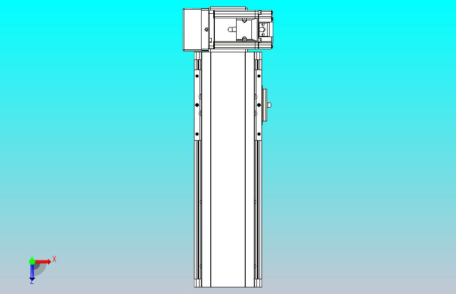皮带直线轴半封闭可选导轨TPA-HNB-105D-90-L150-RU-Y-P20-N3