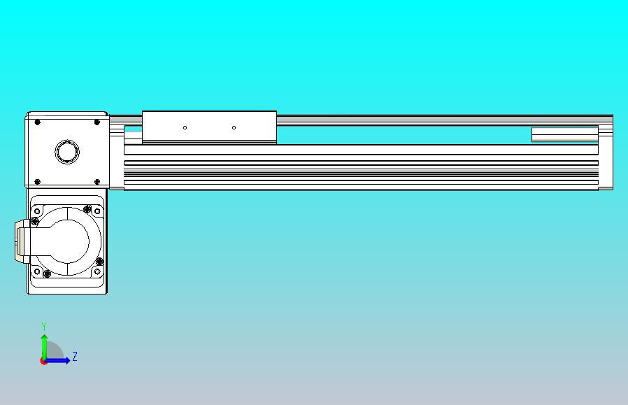 皮带直线轴半封闭可选导轨TPA-HNB-105D-90-L200-LP-C-P20-N3