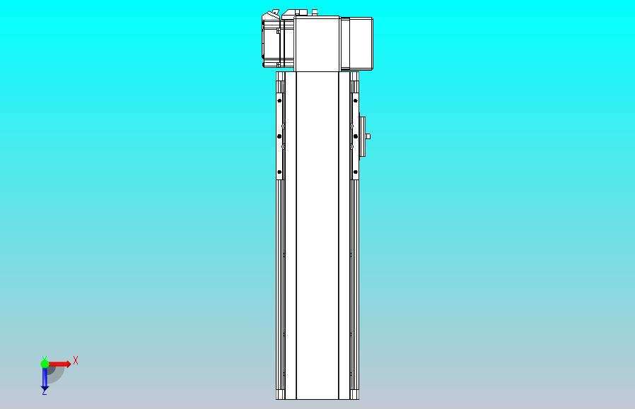 皮带直线轴半封闭可选导轨TPA-HNB-105D-90-L200-LP-Y-P20-N3