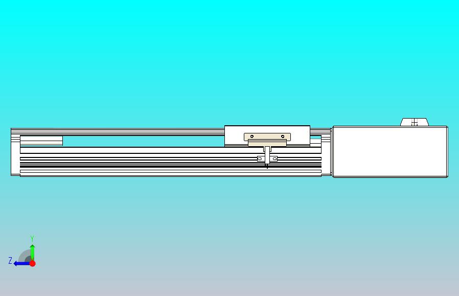 皮带直线轴半封闭可选导轨TPA-HNB-105D-90-L200-ML-Y-P20-N3