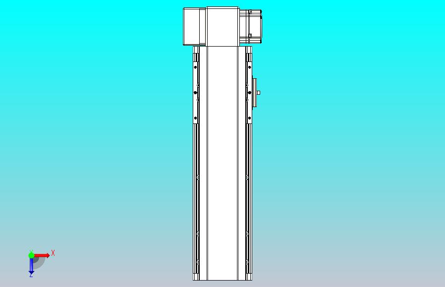 皮带直线轴半封闭可选导轨TPA-HNB-105D-90-L200-RP-C-P20-N3