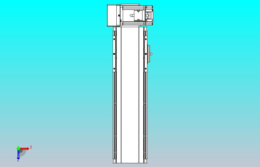 皮带直线轴半封闭可选导轨TPA-HNB-105D-90-L200-RU-C-P20-N3