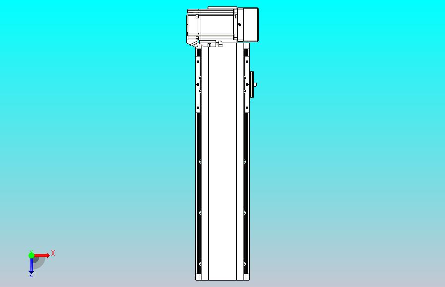 皮带直线轴半封闭可选导轨TPA-HNB-105D-90-L250-LU-C-P20-N3