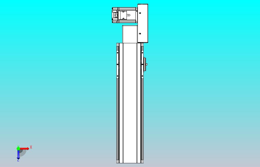 皮带直线轴半封闭可选导轨TPA-HNB-105D-90-L250-ML-Y-P20-N3