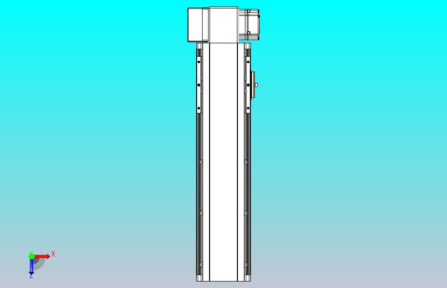 皮带直线轴半封闭可选导轨TPA-HNB-105D-90-L250-RP-C-P20-N3