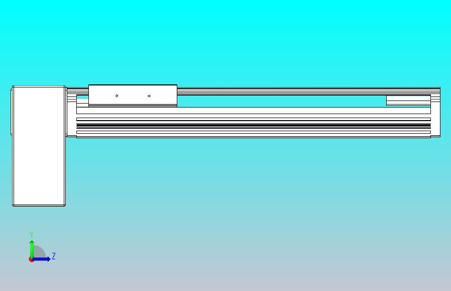 皮带直线轴半封闭可选导轨TPA-HNB-105D-90-L250-RP-Y-P20-N3
