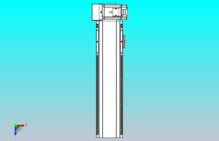 皮带直线轴半封闭可选导轨TPA-HNB-105D-90-L250-RU-C-P20-N3