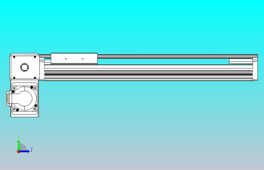 皮带直线轴半封闭可选导轨TPA-HNB-105D-90-L300-LP-C-P20-N3