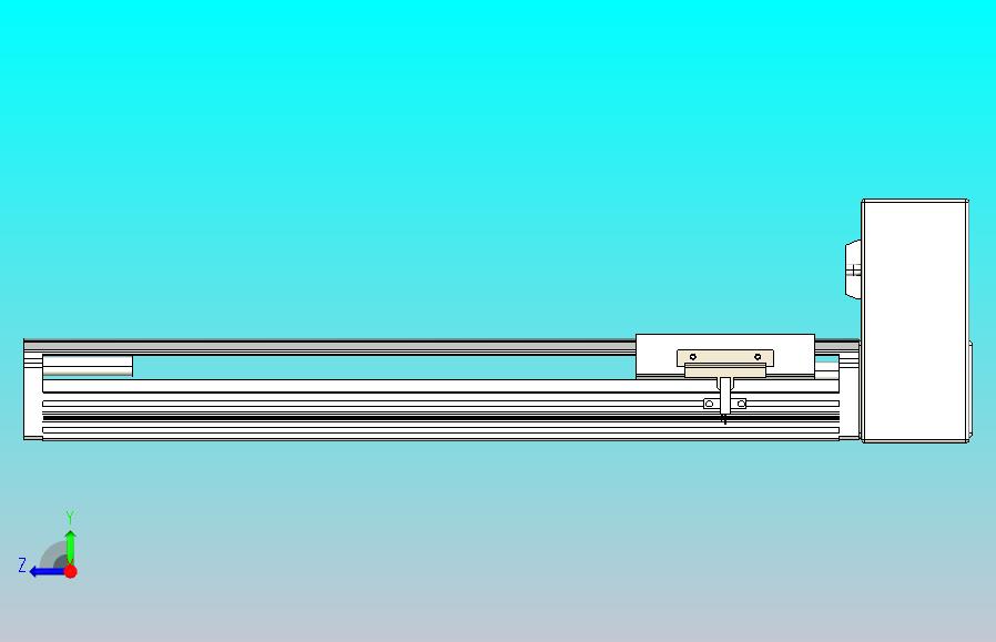 皮带直线轴半封闭可选导轨TPA-HNB-105D-90-L300-LU-C-P20-N3