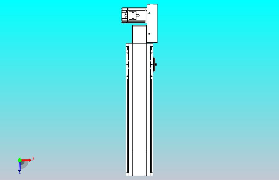 皮带直线轴半封闭可选导轨TPA-HNB-105D-90-L300-ML-Y-P20-N3
