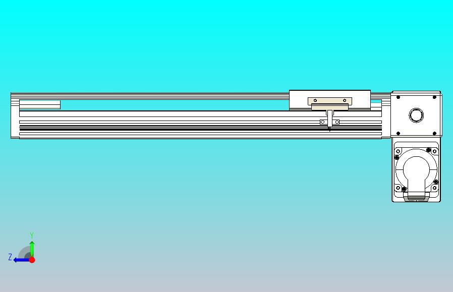 皮带直线轴半封闭可选导轨TPA-HNB-105D-90-L300-RP-C-P20-N3