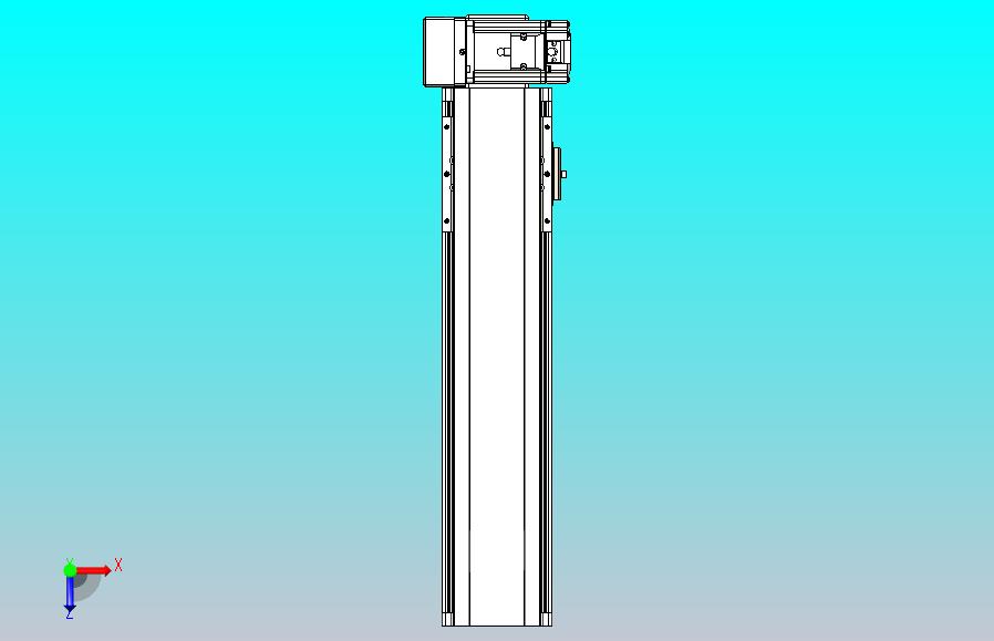 皮带直线轴半封闭可选导轨TPA-HNB-105D-90-L300-RU-Y-P20-N3