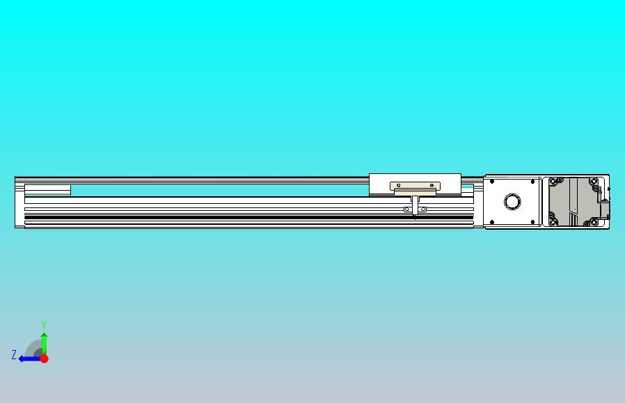 皮带直线轴半封闭可选导轨TPA-HNB-105D-90-L350-MR-C-P20-N3