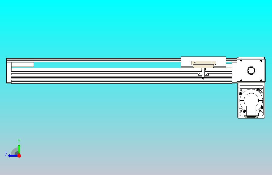 皮带直线轴半封闭可选导轨TPA-HNB-105D-90-L350-RP-C-P20-N3