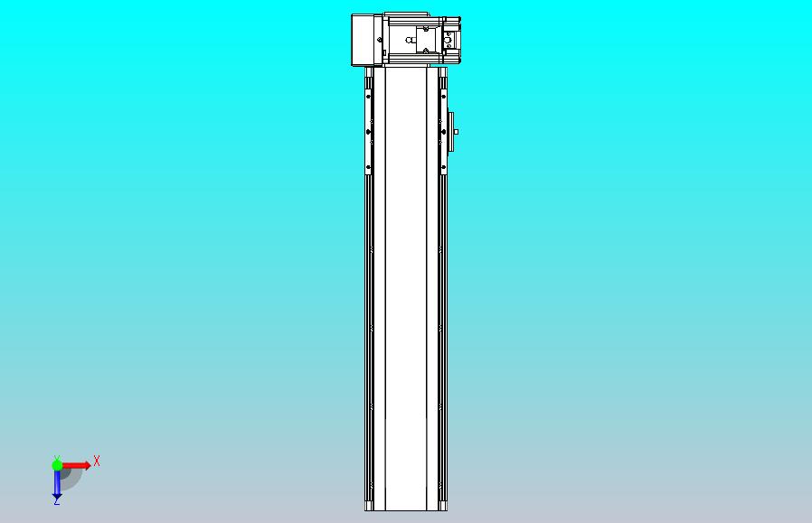 皮带直线轴半封闭可选导轨TPA-HNB-105D-90-L350-RU-C-P20-N3