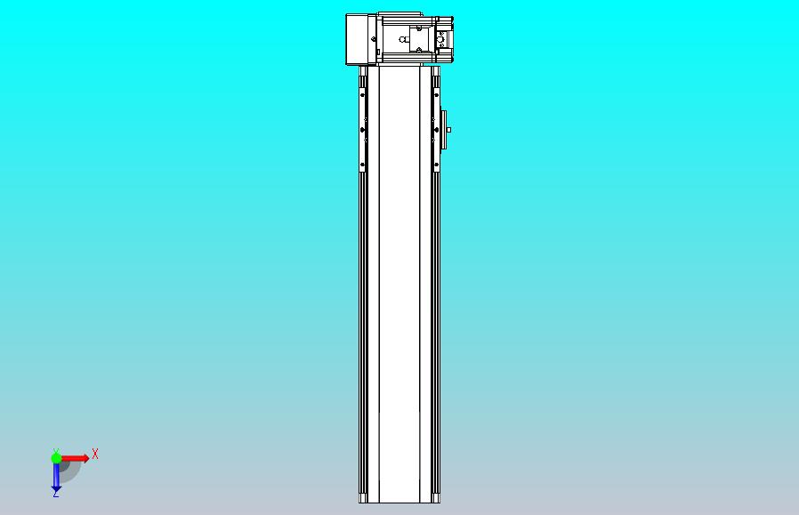 皮带直线轴半封闭可选导轨TPA-HNB-105D-90-L350-RU-Y-P20-N3