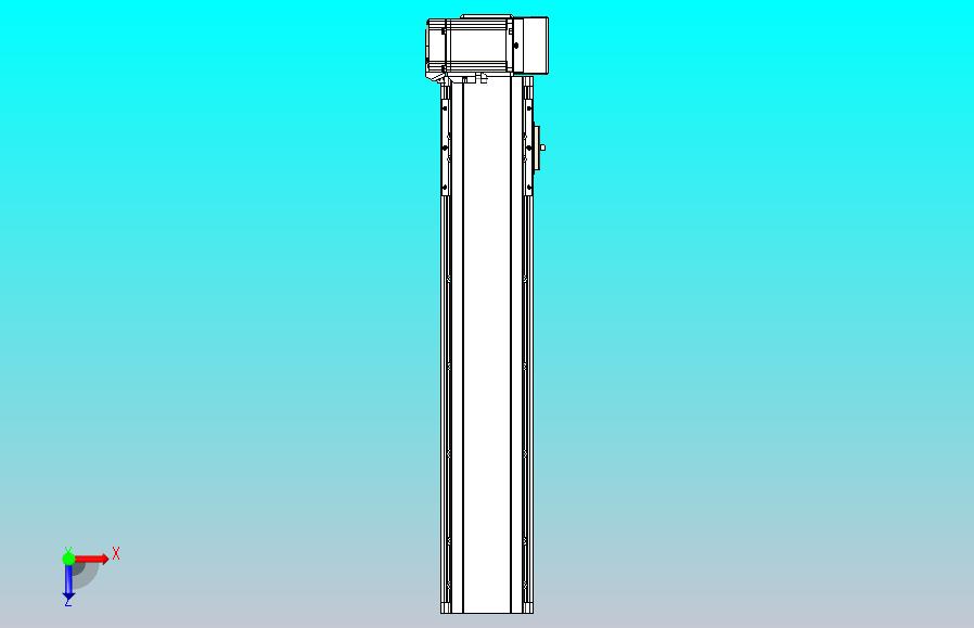 皮带直线轴半封闭可选导轨TPA-HNB-105D-90-L400-LU-C-P20-N3