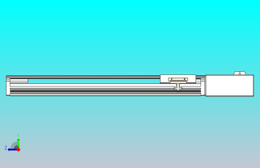 皮带直线轴半封闭可选导轨TPA-HNB-105D-90-L400-ML-Y-P20-N3