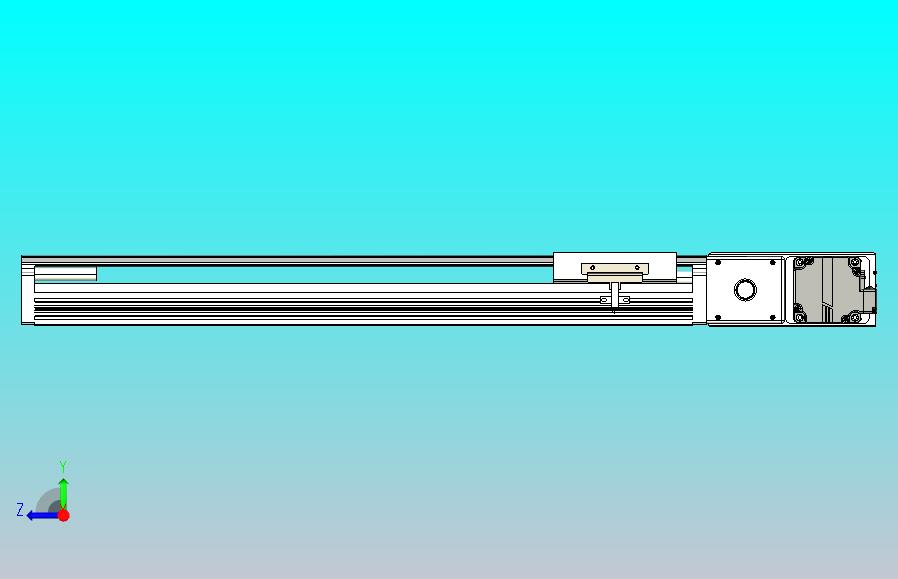 皮带直线轴半封闭可选导轨TPA-HNB-105D-90-L400-MR-C-P20-N3