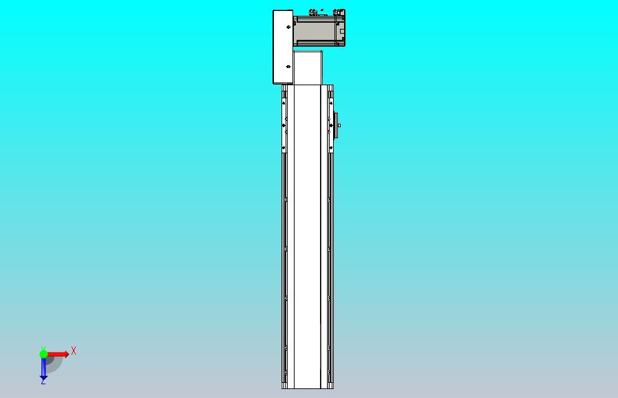 皮带直线轴半封闭可选导轨TPA-HNB-105D-90-L400-MR-C-P20-N3