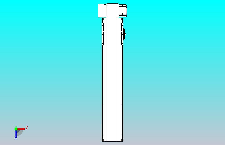 皮带直线轴半封闭可选导轨TPA-HNB-105D-90-L400-RP-Y-P20-N3