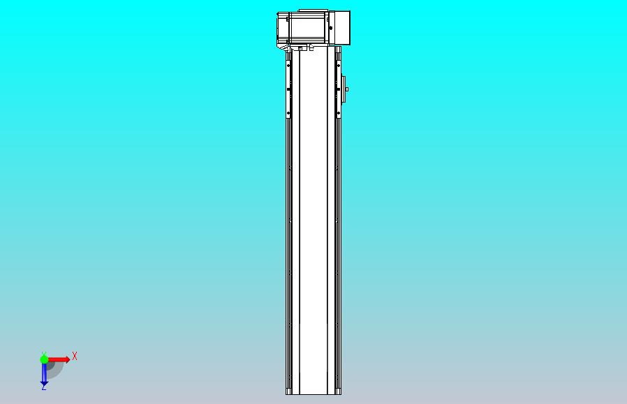 皮带直线轴半封闭可选导轨TPA-HNB-105D-90-L450-LU-C-P20-N3