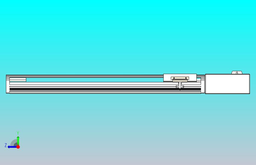 皮带直线轴半封闭可选导轨TPA-HNB-105D-90-L450-ML-Y-P20-N3