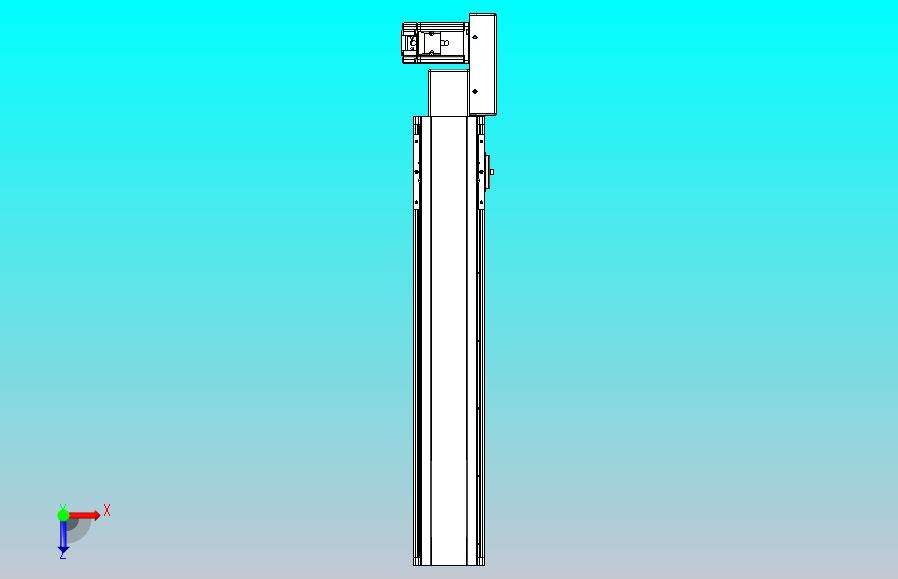 皮带直线轴半封闭可选导轨TPA-HNB-105D-90-L450-ML-Y-P20-N3