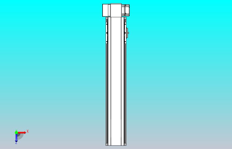 皮带直线轴半封闭可选导轨TPA-HNB-105D-90-L450-RP-Y-P20-N3