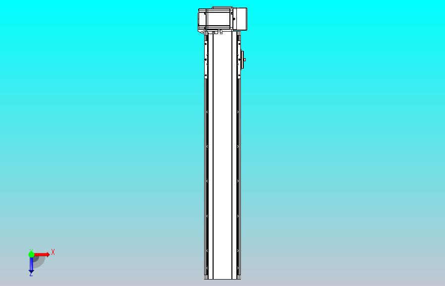 皮带直线轴半封闭可选导轨TPA-HNB-105D-90-L500-LU-C-P20-N3