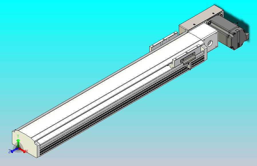 皮带直线轴半封闭可选导轨TPA-HNB-105D-90-L500-MR-C-P20-N3