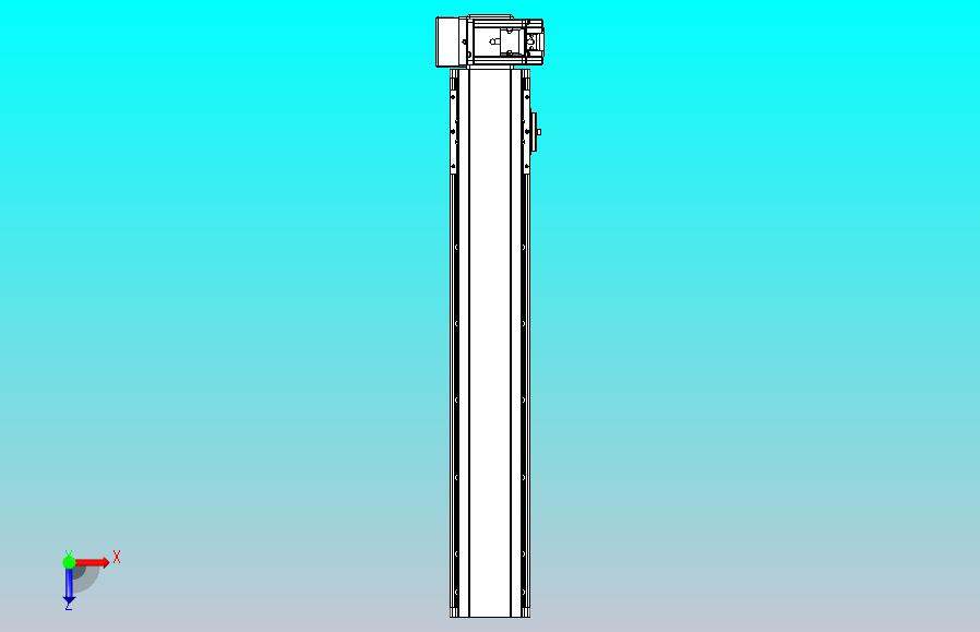 皮带直线轴半封闭可选导轨TPA-HNB-105D-90-L500-RU-C-P20-N3