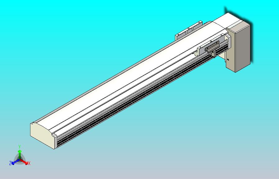 皮带直线轴半封闭可选导轨TPA-HNB-105D-90-L550-LP-Y-P20-N3
