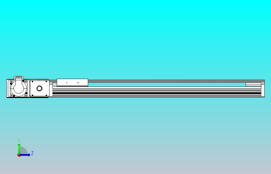 皮带直线轴半封闭可选导轨TPA-HNB-105D-90-L550-ML-Y-P20-N3
