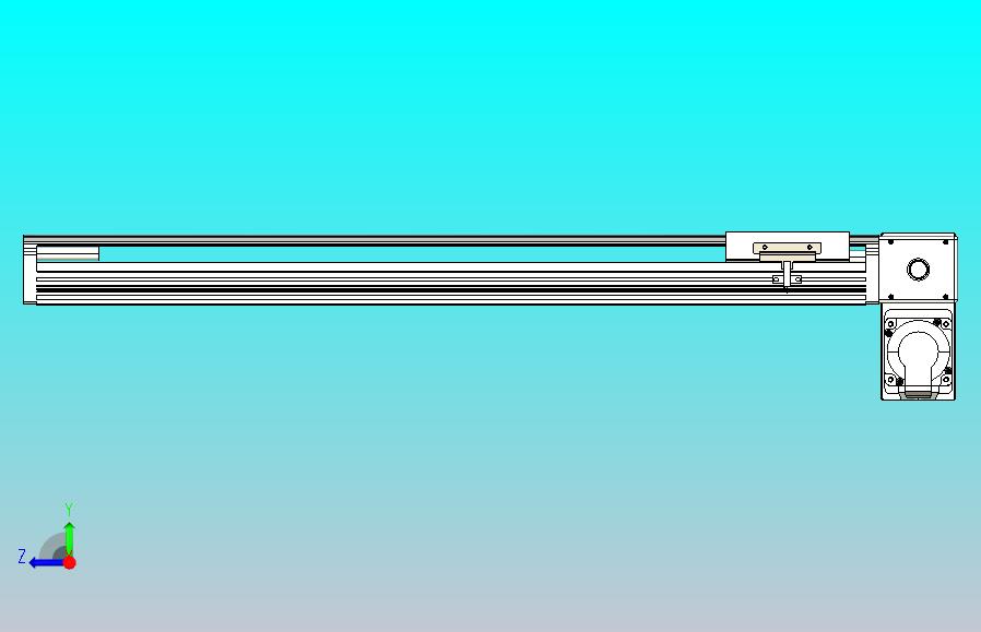 皮带直线轴半封闭可选导轨TPA-HNB-105D-90-L550-RP-C-P20-N3