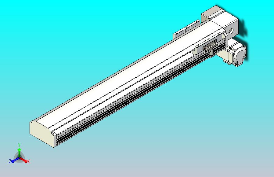 皮带直线轴半封闭可选导轨TPA-HNB-105D-90-L550-RP-Y-P20-N3