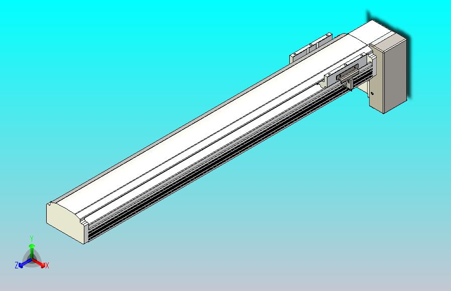 皮带直线轴半封闭可选导轨TPA-HNB-105D-90-L600-LP-Y-P20-N3