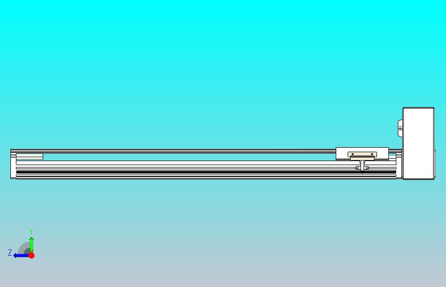 皮带直线轴半封闭可选导轨TPA-HNB-105D-90-L600-LU-Y-P20-N3