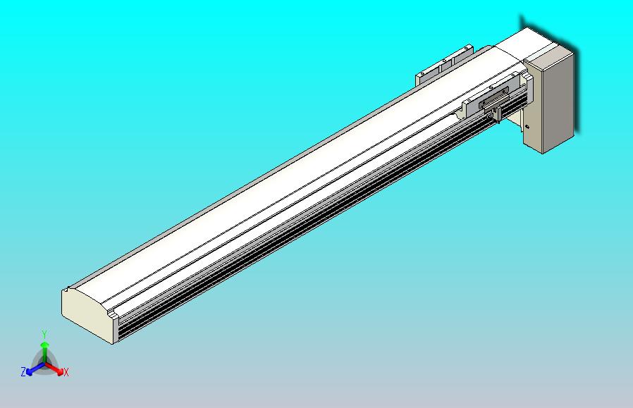 皮带直线轴半封闭可选导轨TPA-HNB-105D-90-L650-LP-C-P20-N3