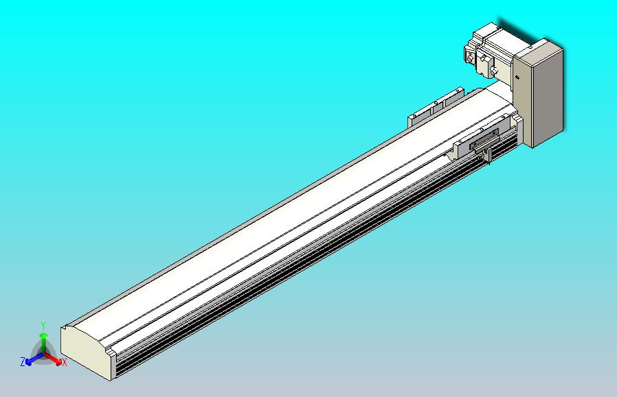 皮带直线轴半封闭可选导轨TPA-HNB-105D-90-L650-LU-C-P20-N3