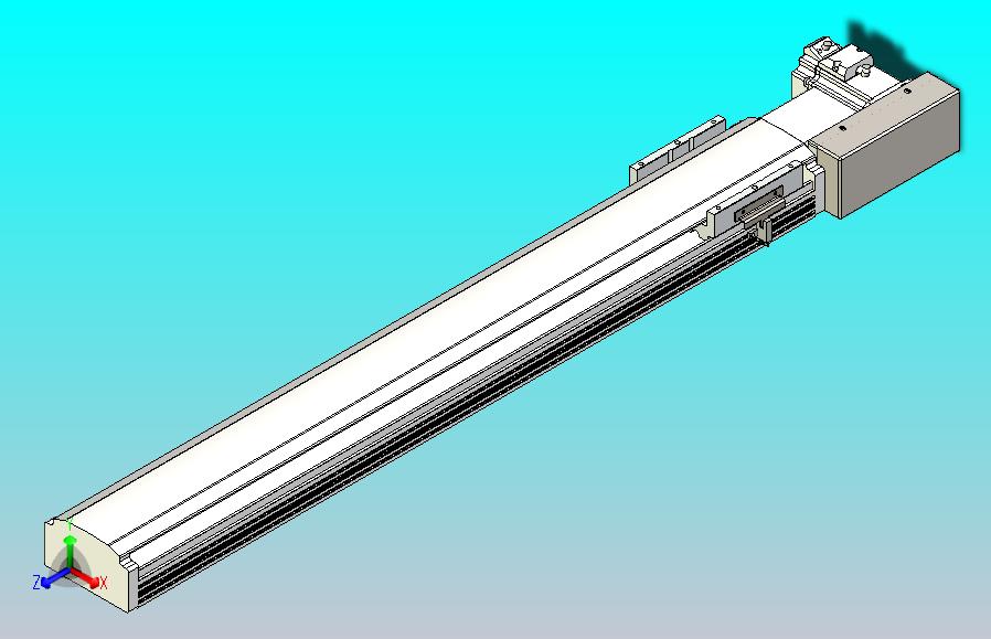 皮带直线轴半封闭可选导轨TPA-HNB-105D-90-L650-ML-C-P20-N3