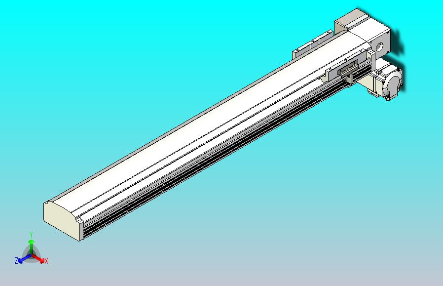 皮带直线轴半封闭可选导轨TPA-HNB-105D-90-L650-RP-C-P20-N3