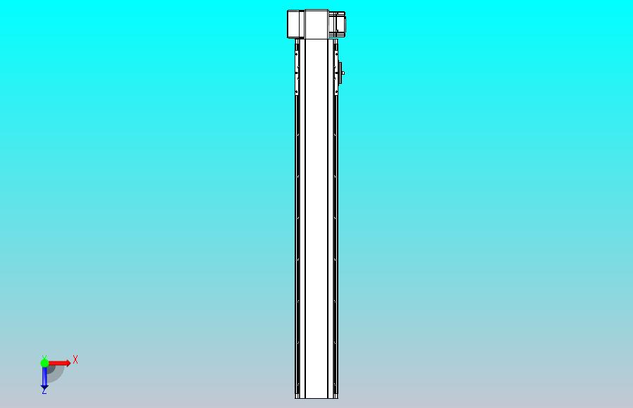 皮带直线轴半封闭可选导轨TPA-HNB-105D-90-L650-RP-C-P20-N3